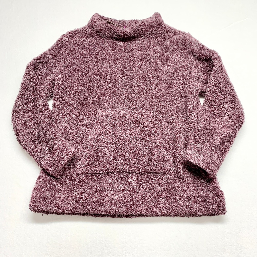 Koolaburra by UGG Sherpa Fleece‎ Pullover Womens Size S Purple Mock Neck Sweater